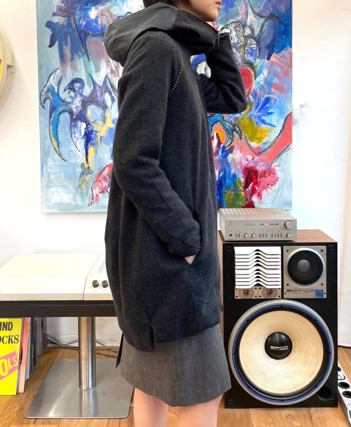 트랜짓 울 후드자켓 상품이미지4