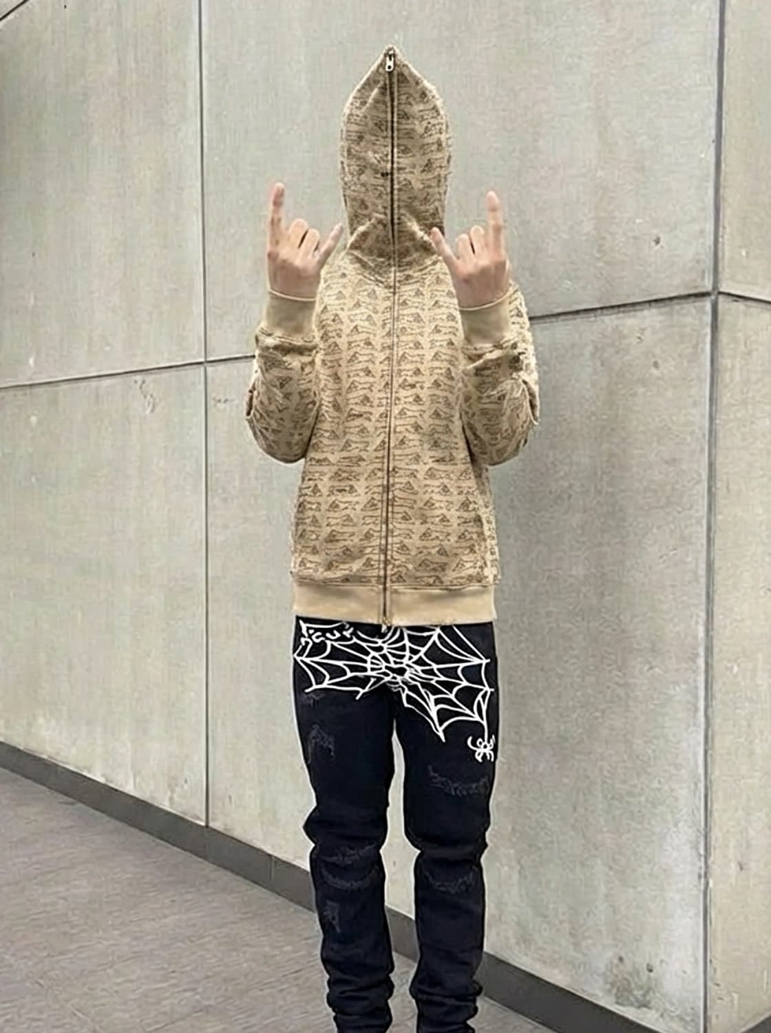 BBC 아이스크림  x HUF 김프 후디 집업 상품이미지1