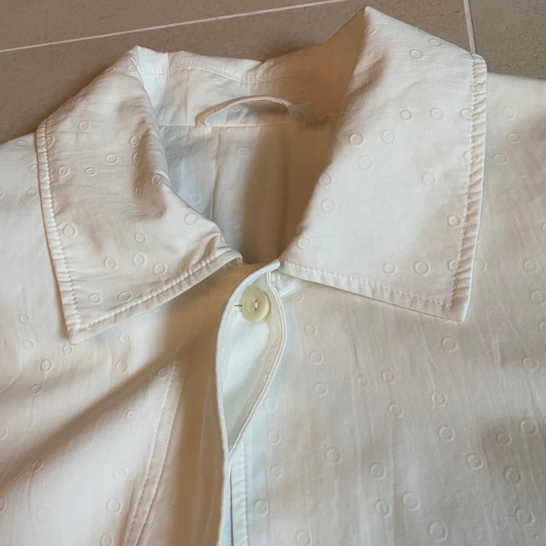 COS 코스 화이트 크롭 자켓 55사이즈 상품이미지6