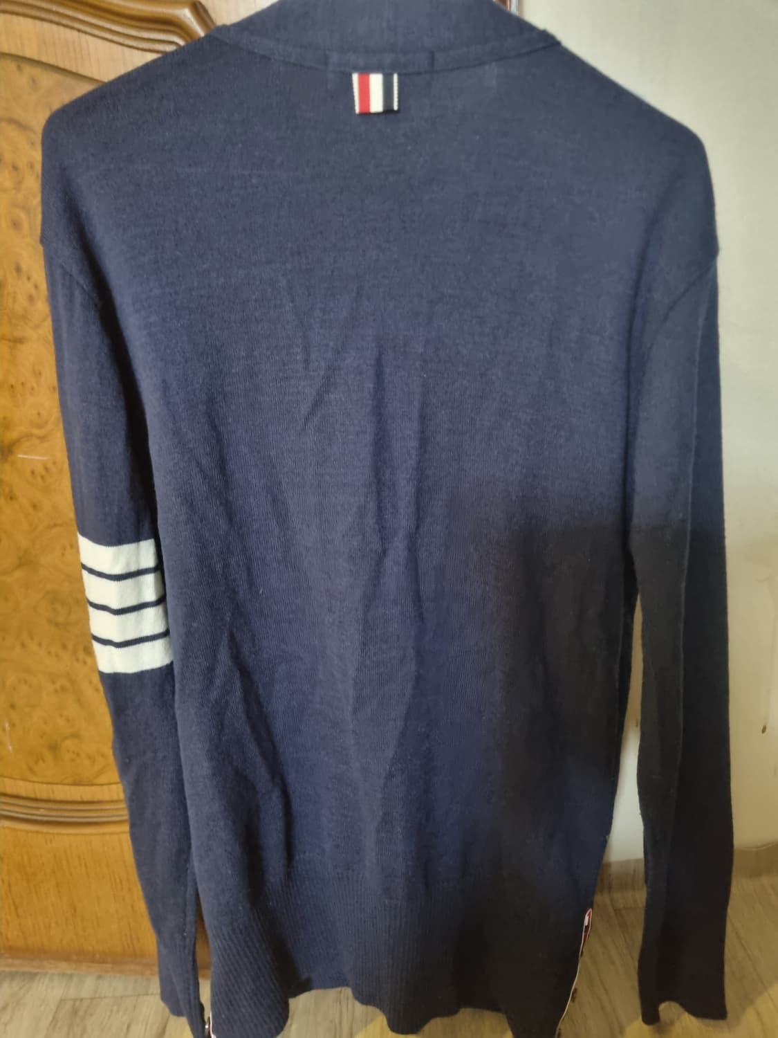 급처) 톰브라운 네이비 가디건.  M/XL 상품이미지2