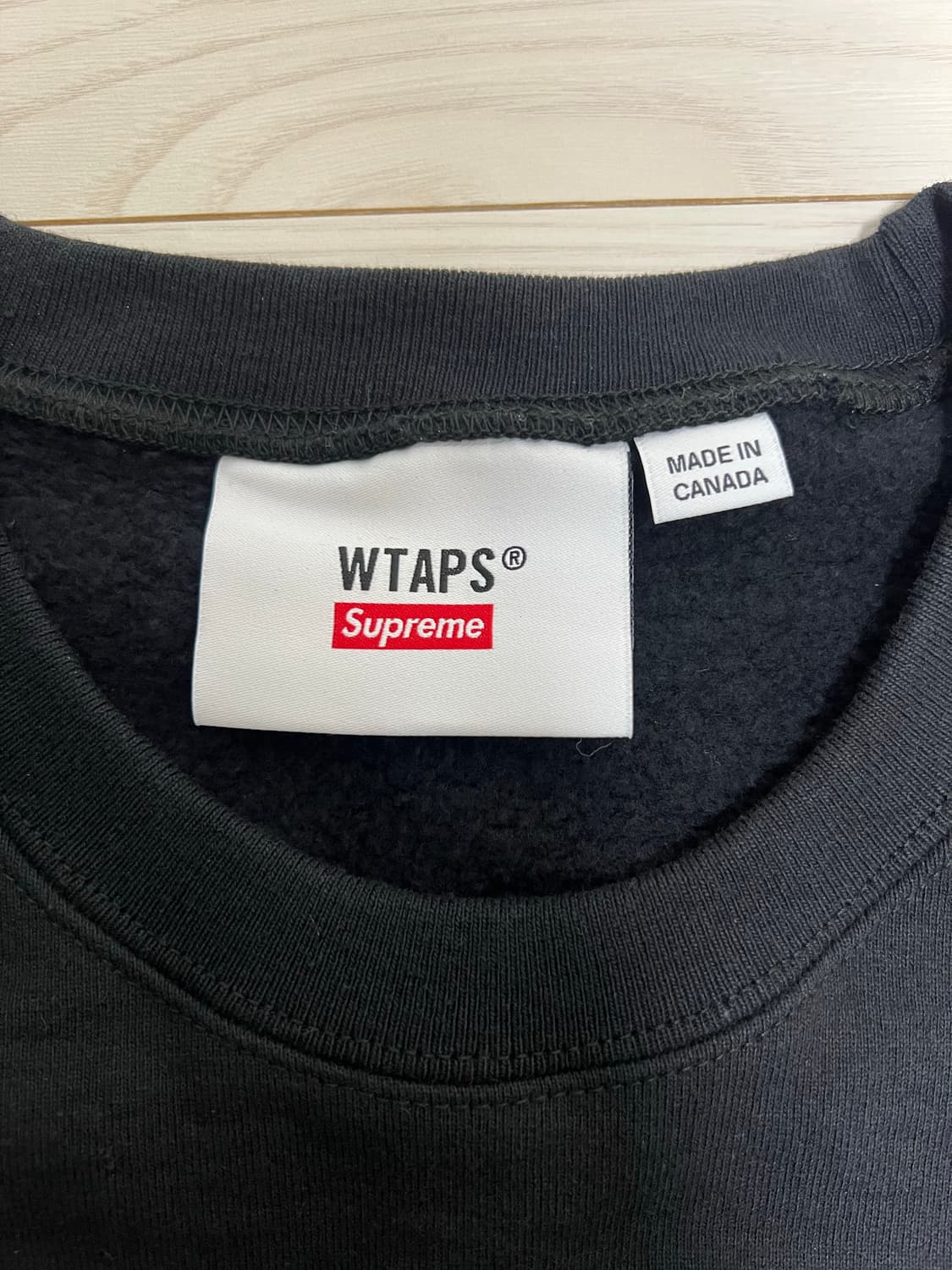 21FW 슈프림 X 더블탭스 크루넥 (XL) 상품이미지3