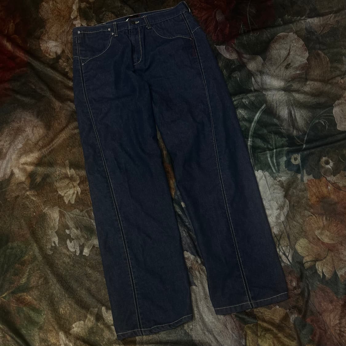 리바이스 빈티지 엔지니어드 스티치 진청데님팬츠 32 상품이미지1