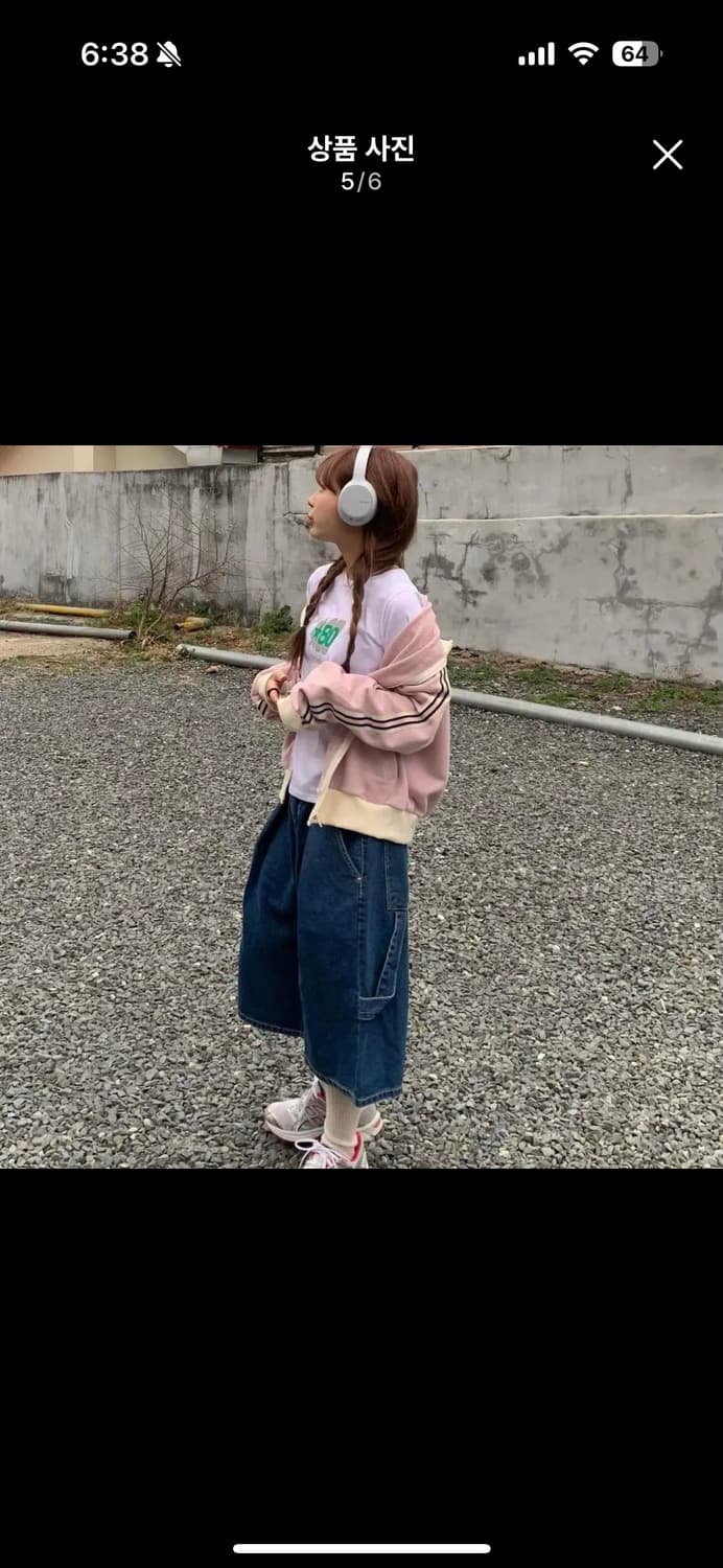 시즈너블 반하이넥 배색 맨투맨 집업 상품이미지4