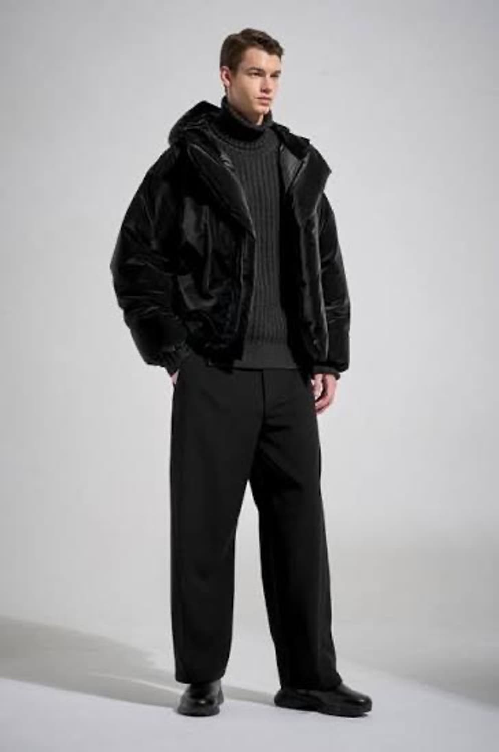 시스템옴므 구스다운 패딩 100 상품이미지1