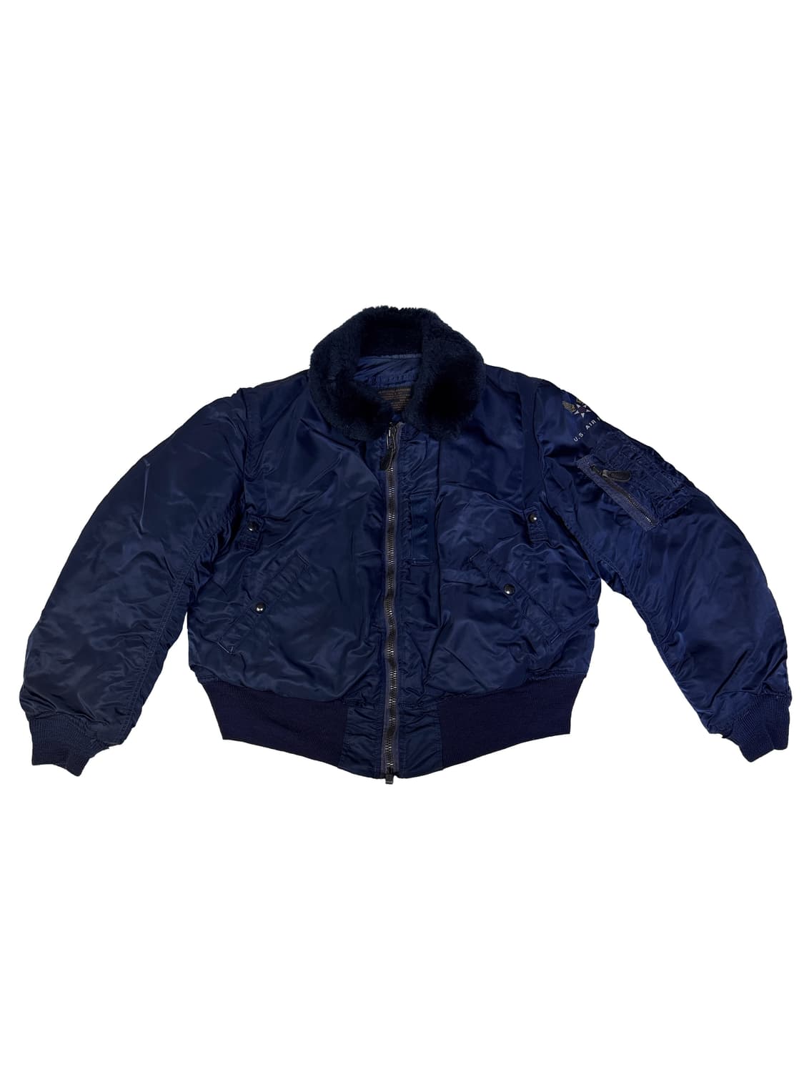 빈티지 90s 알파인더스트리 B-15C 항공자켓 네이비 40 상품이미지1