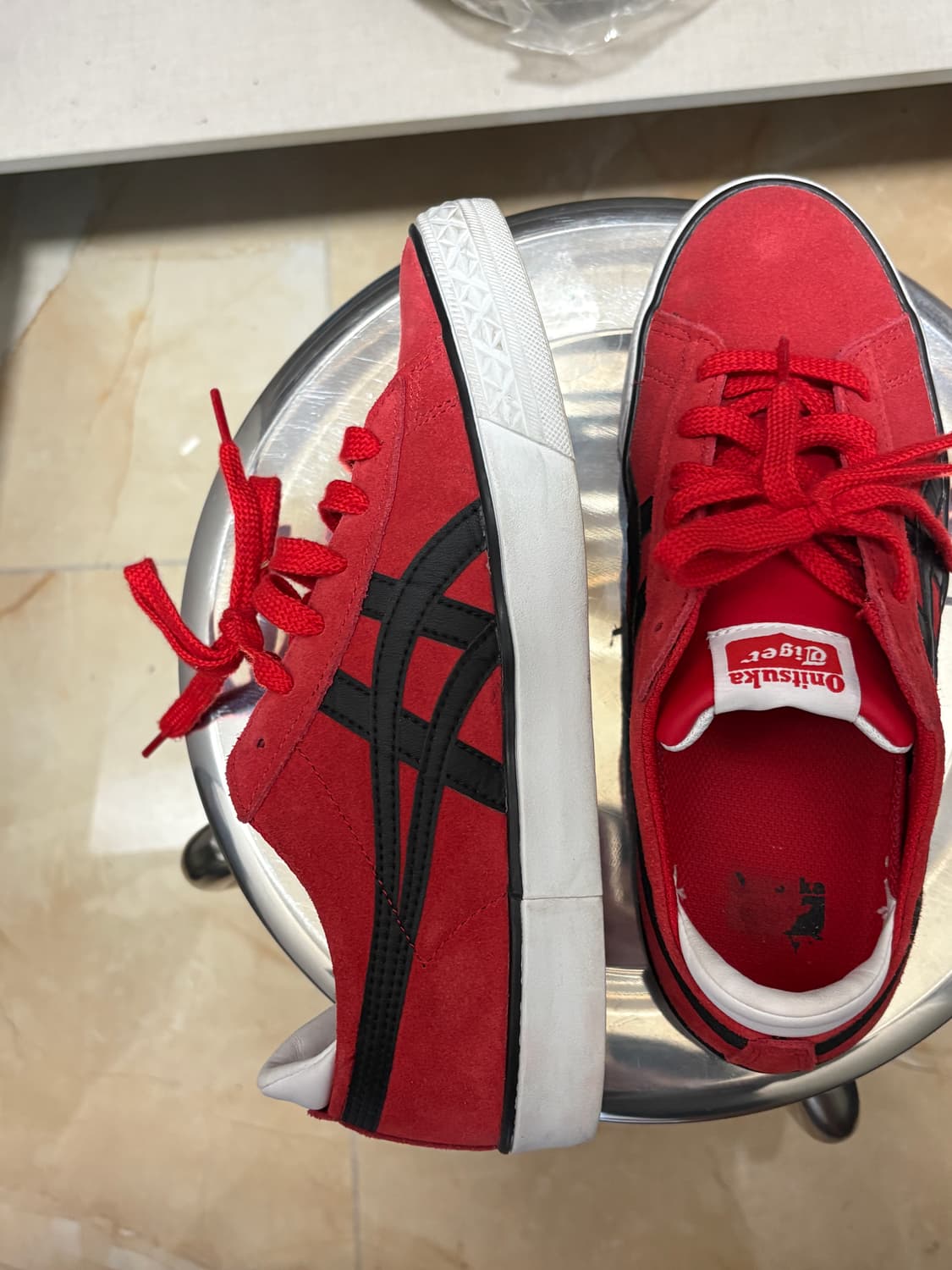 오니츠카타이거 파브레 클래식 레드 250 상품이미지2