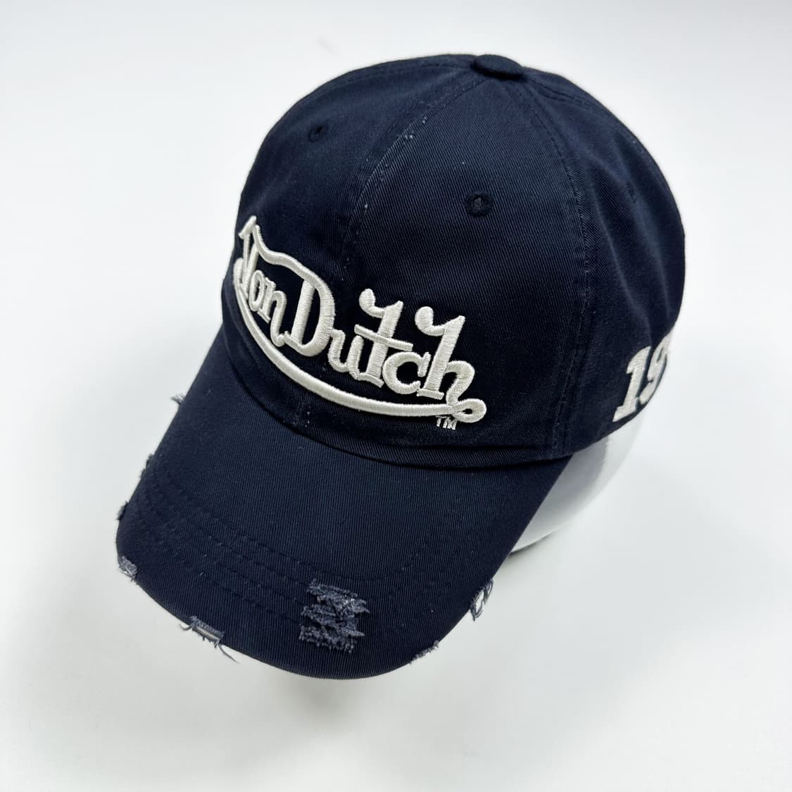 본더치 올드스쿨 y2k 네이비 볼캡 모자 상품이미지1