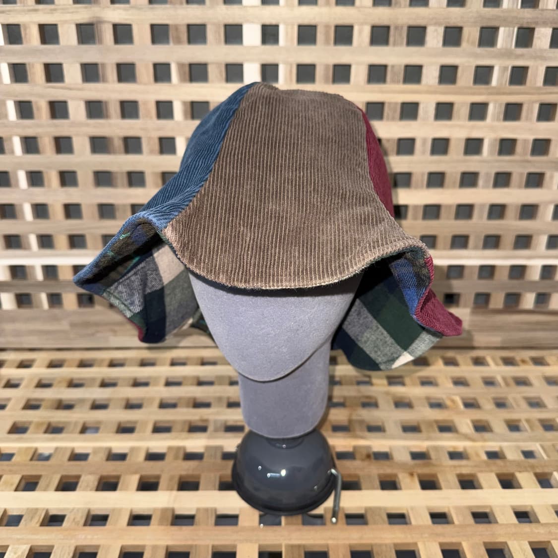 빈티지 리버시블 코듀로이 튤립햇 상품이미지1