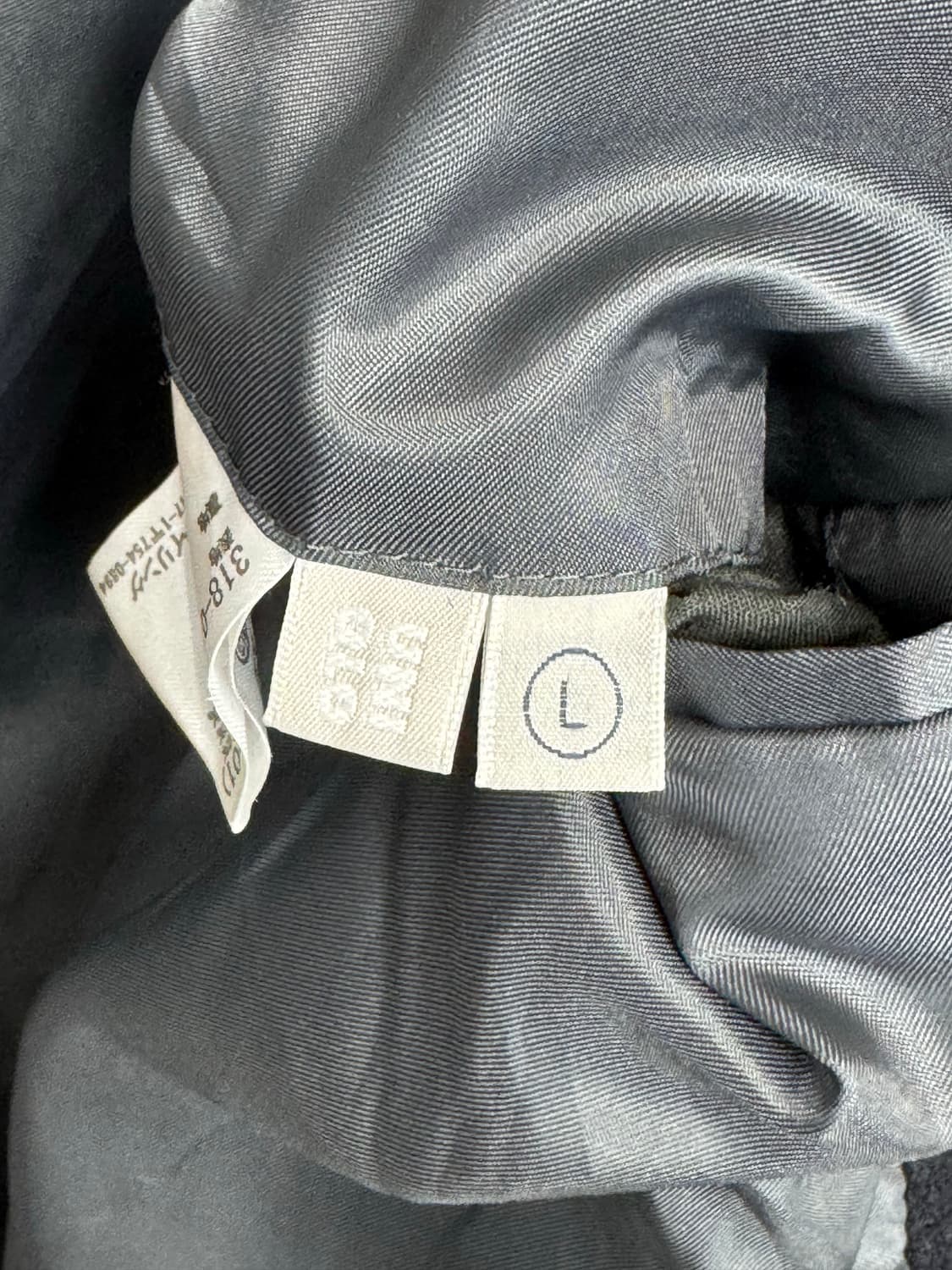 90s 올드 유니클로 피코트 블랙 L 상품이미지6