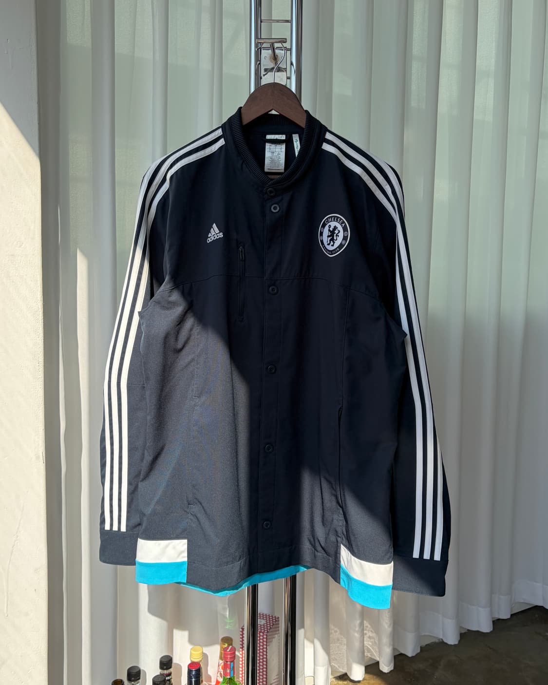 [L]아디다스 14-15 첼시 앤섬 트레이닝 코치 자켓 상품이미지3