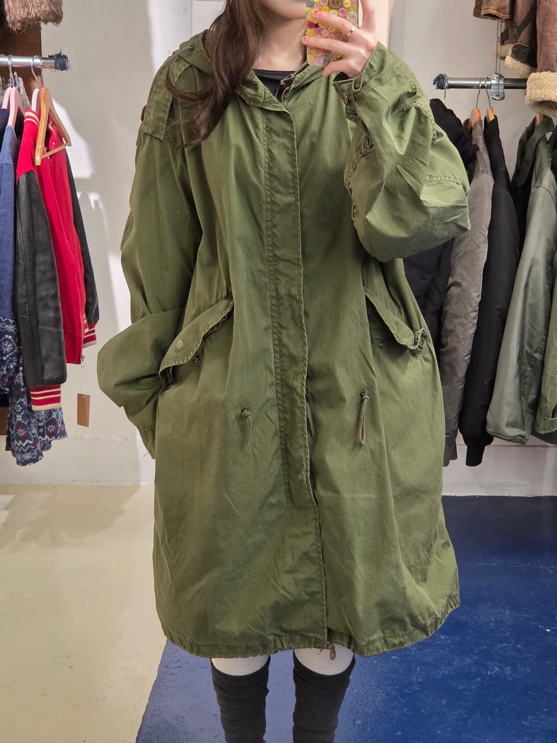 1950s Military 오리지날 M-51 피쉬테일 파카 상품이미지2