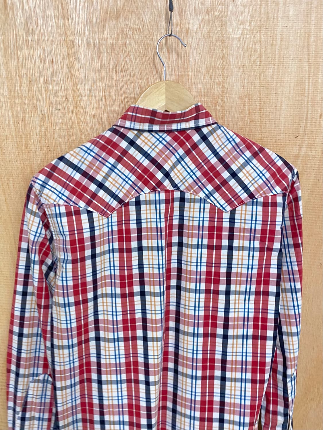 LEE madras check western shirts 마드라스 웨스턴 상품이미지5