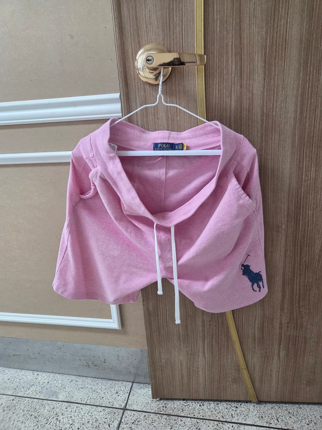 폴로 연핑크 반바지 XL 상품이미지1