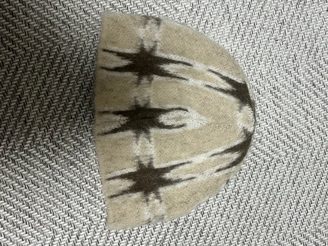 Cost Per Kilo Angora Beanie 코스트퍼킬로 스타 체크 상품이미지1