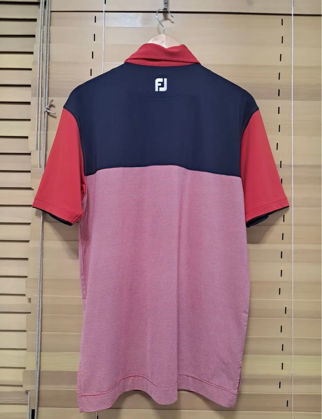 풋조이 남성 골프기능성레드 PK반팔티셔츠 상품이미지3