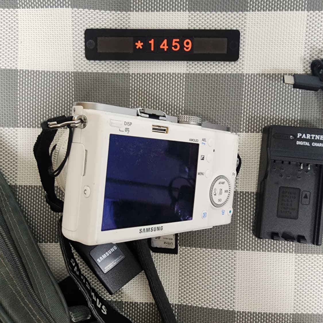 삼성 NX 100 디지털카메라 화이트바디 가방세트 상품이미지4