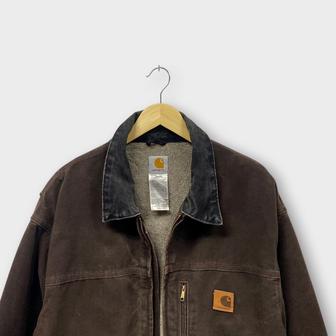 칼하트 쉐르파 샌드스톤 브라운 점퍼 L-XL  상품이미지3