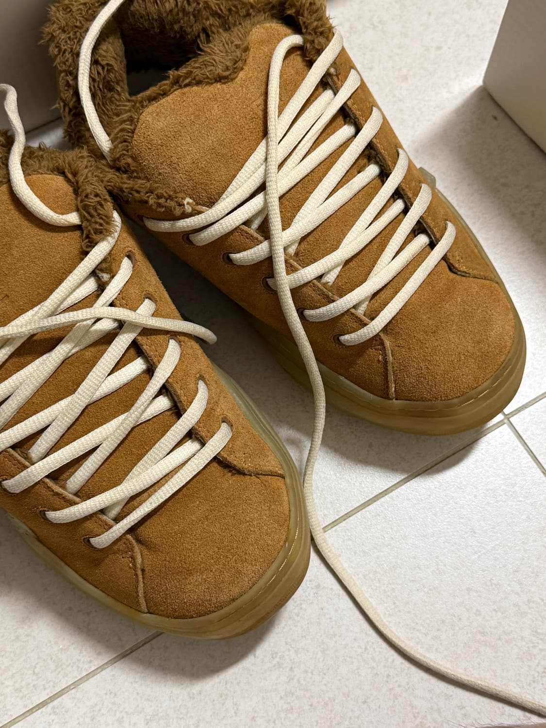 ERL vamp 스케이트 스니커즈 og 브라운  상품이미지5