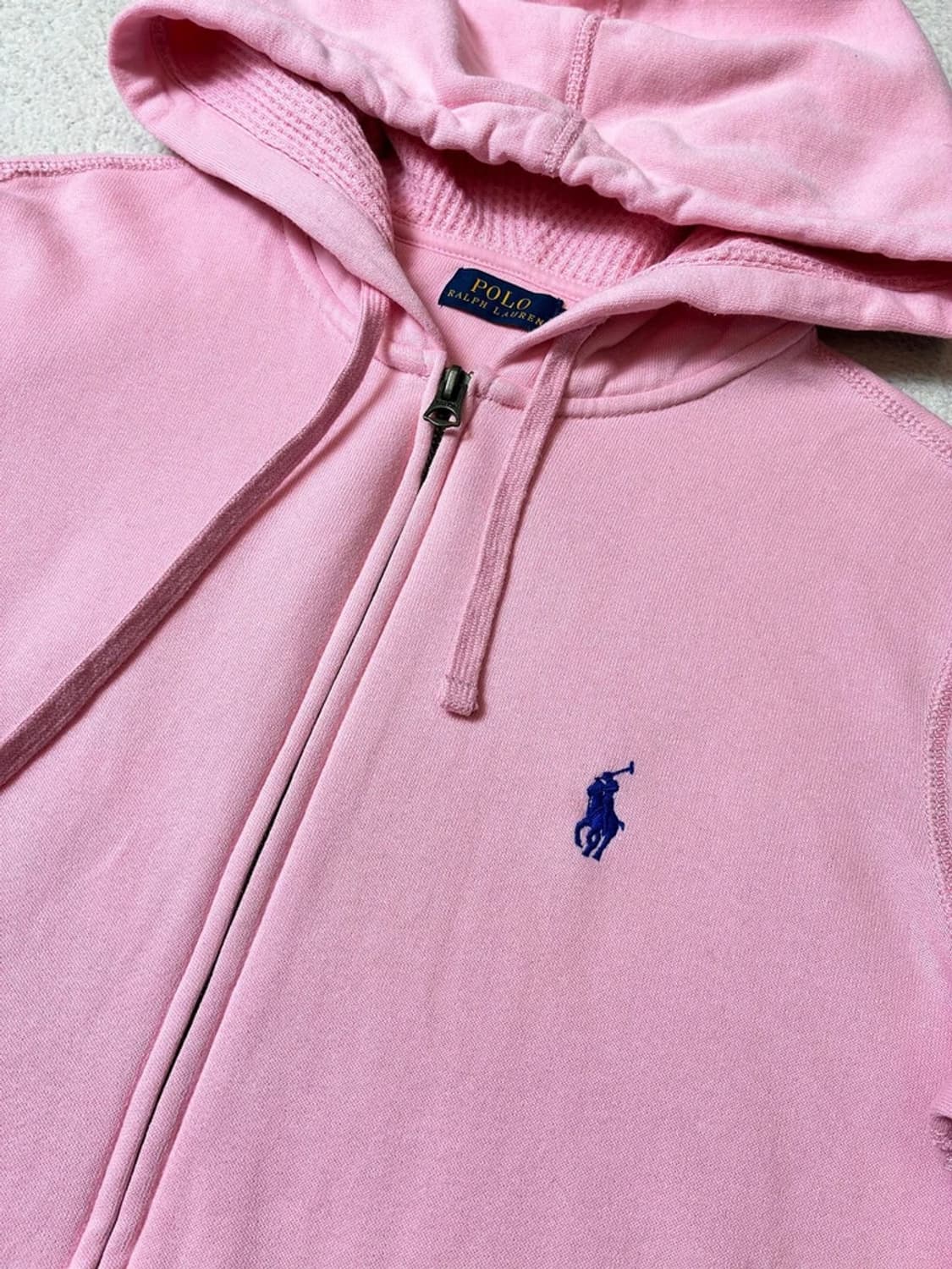 폴로 랄프로렌 핑크 로고 후드 집업 PN7828 상품이미지3