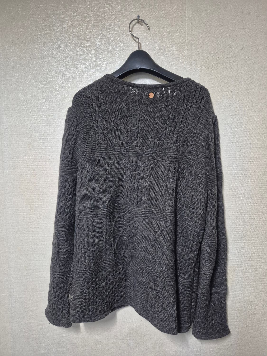 써스데이아일랜드 몸판 꽃자수 가디건 상품이미지4