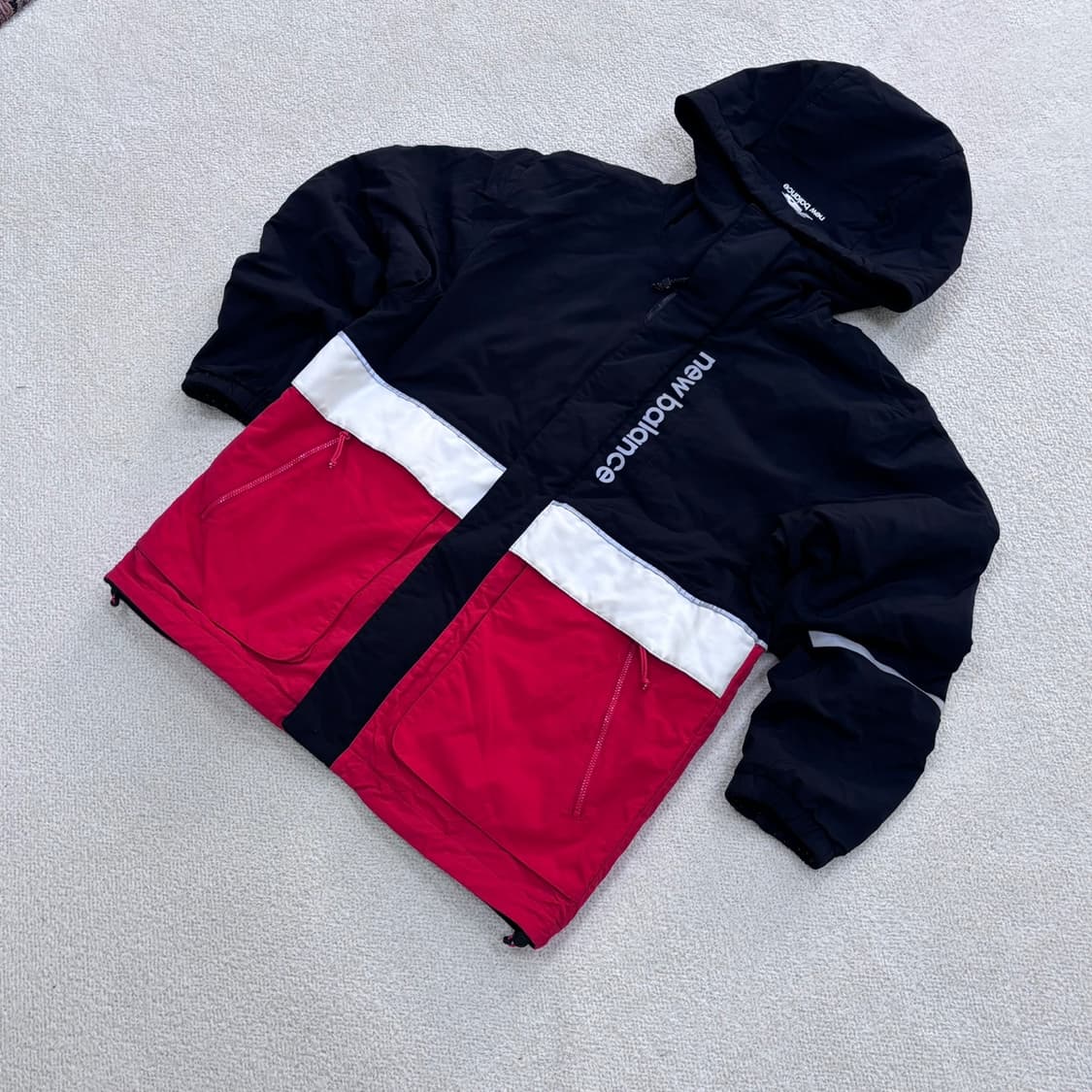 실측확인 뉴발란스 리버시블 플리스 0327E 상품이미지1