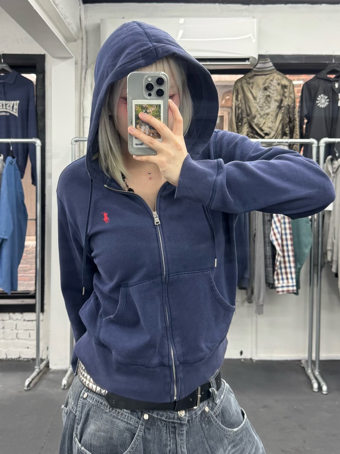 폴로 랄프로렌 레드포니 후드집업 상품이미지2