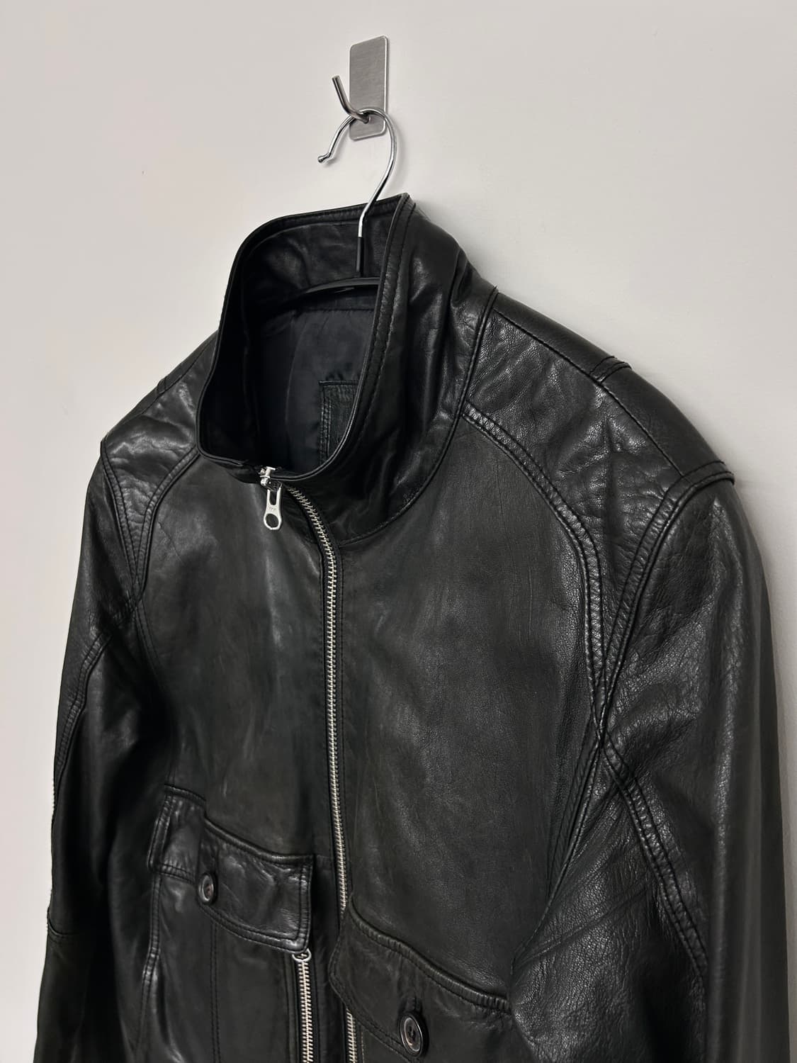 더블 빅 포켓 램스킨 자켓 상품이미지4