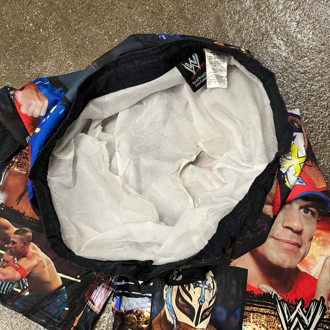 WWE 레슬링 프린팅 스윔 팬츠 (~34“) 상품이미지5