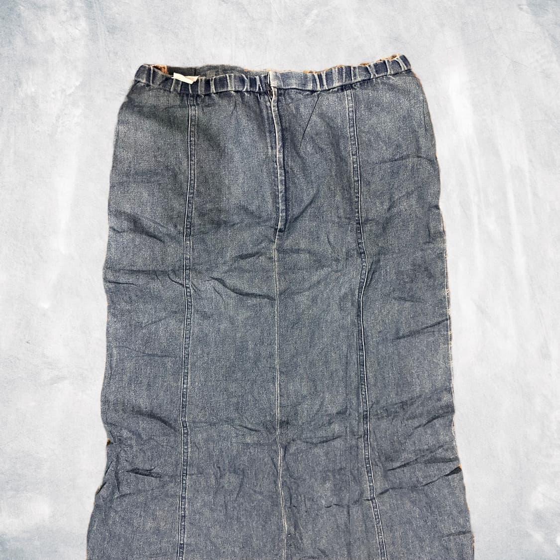 denim flower long sk 상품이미지3