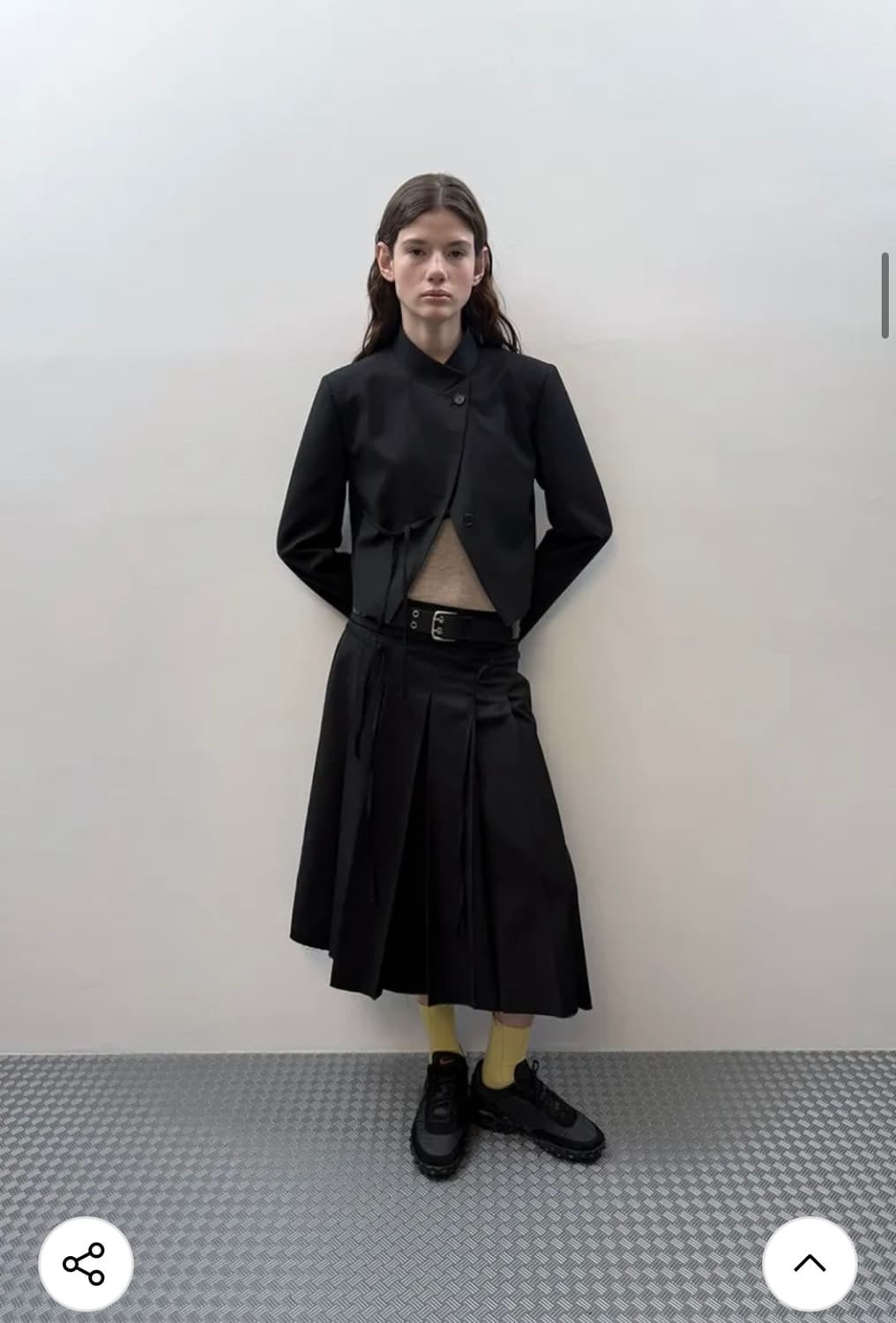 다이애그널 DIAGONAL STRAP JACKET (black) 상품이미지3