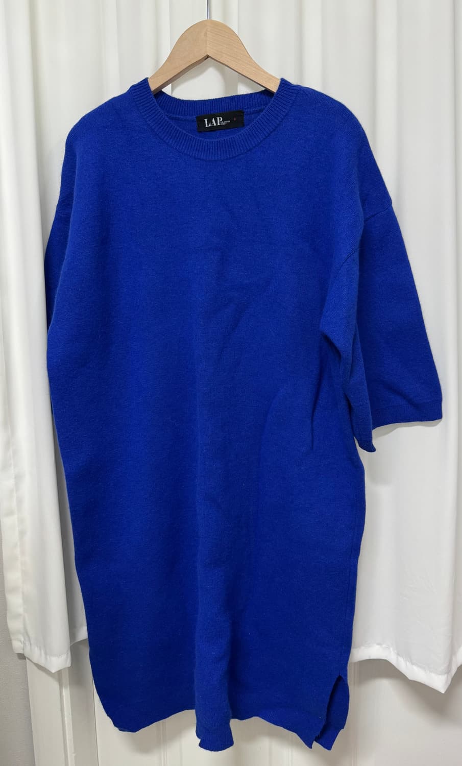 LAP 블루 니트원피스 상품이미지4