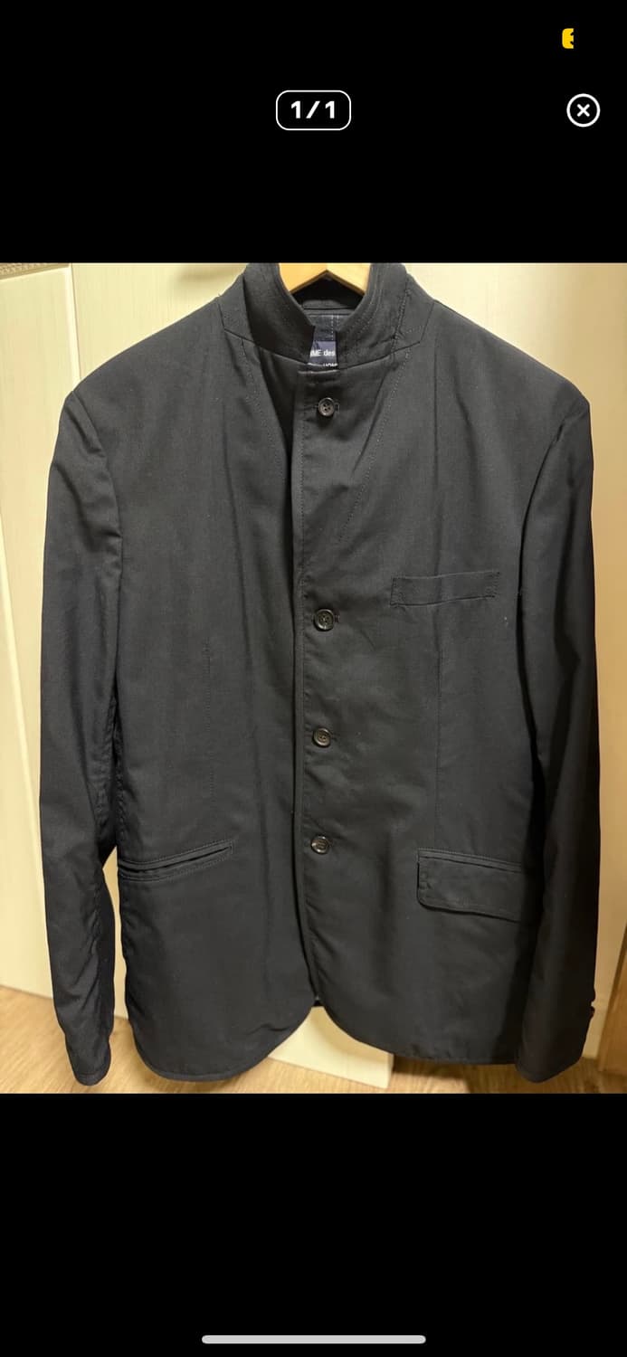 꼼데가르송옴므 테일러드 자켓 블랙 S 상품이미지1