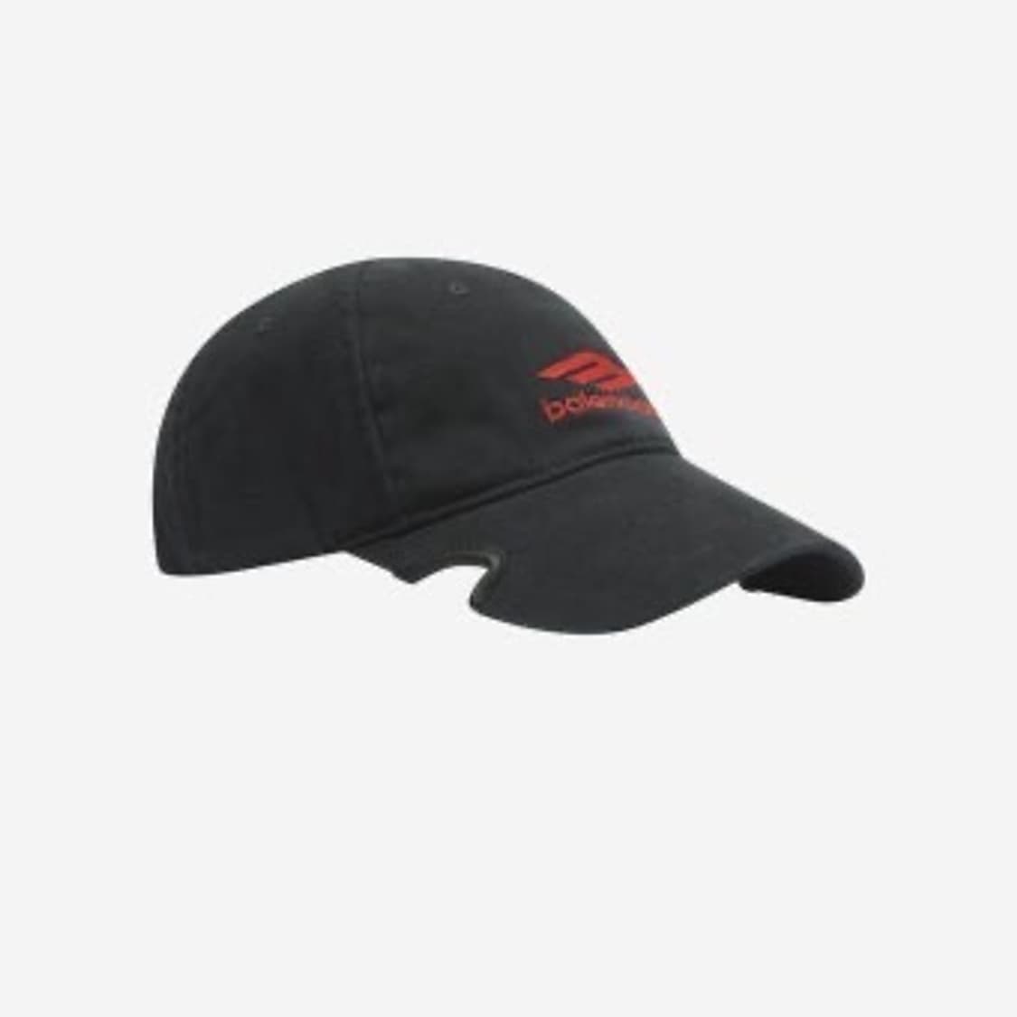 발렌시아가 3B 스포츠 아이콘 캡 블렉 레드 상품이미지1