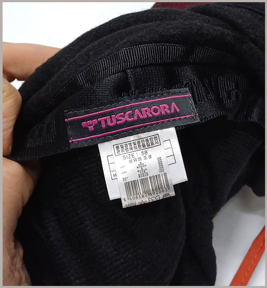 투스카로라 새상품 아웃도어 모자 J-474 상품이미지7