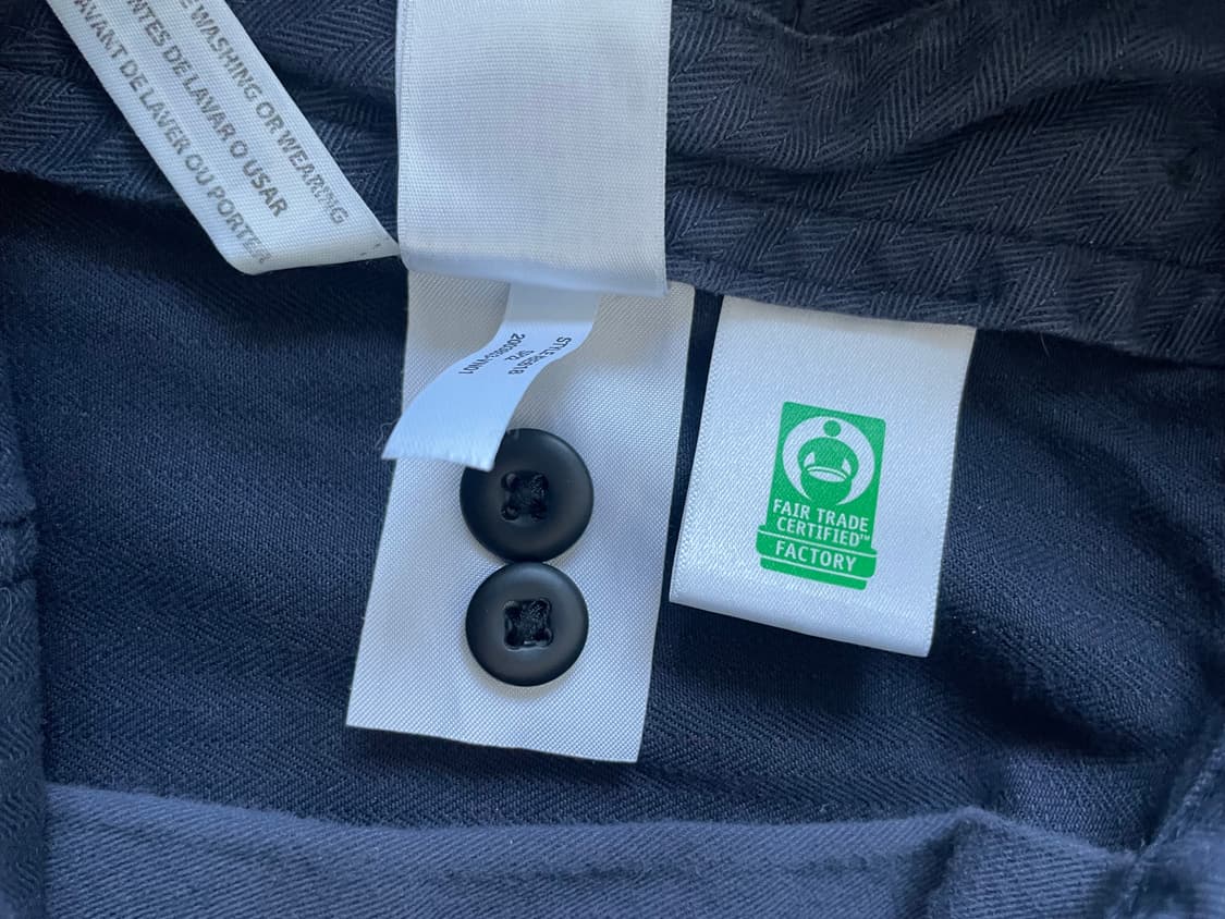 Wallace and Barnes(왈라스앤바네스) 네이비 헤링본 팬츠 상품이미지9