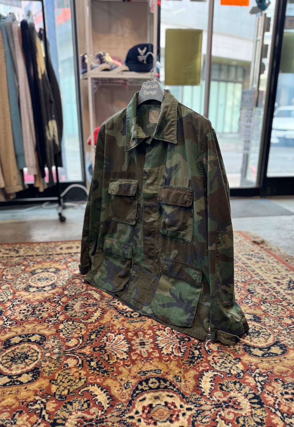 빈티지 밀리터리 오리지널 미군 BDU 셔츠 L~XL (594) 상품이미지2