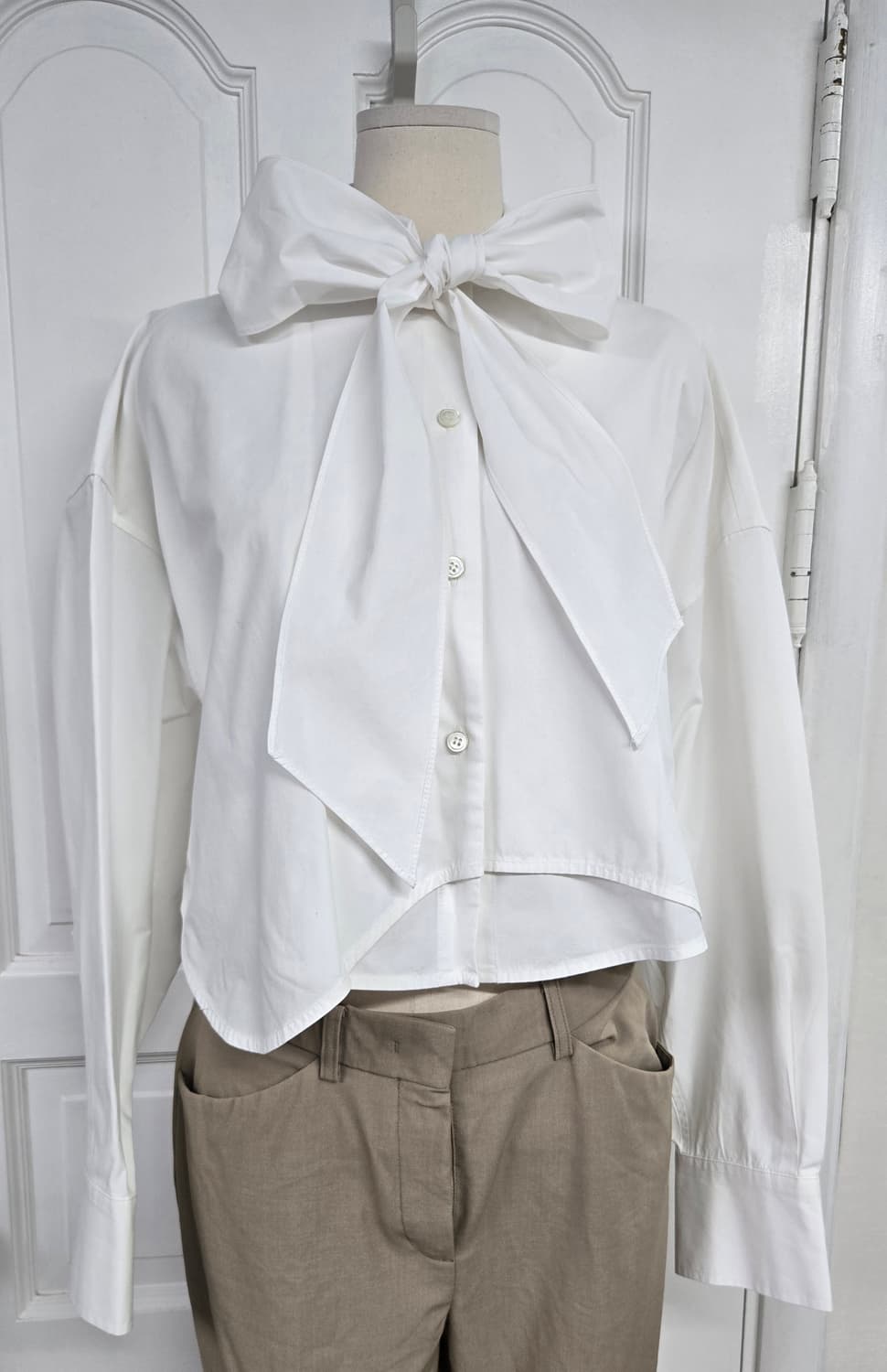 렉토 타이블라우스 상품이미지2