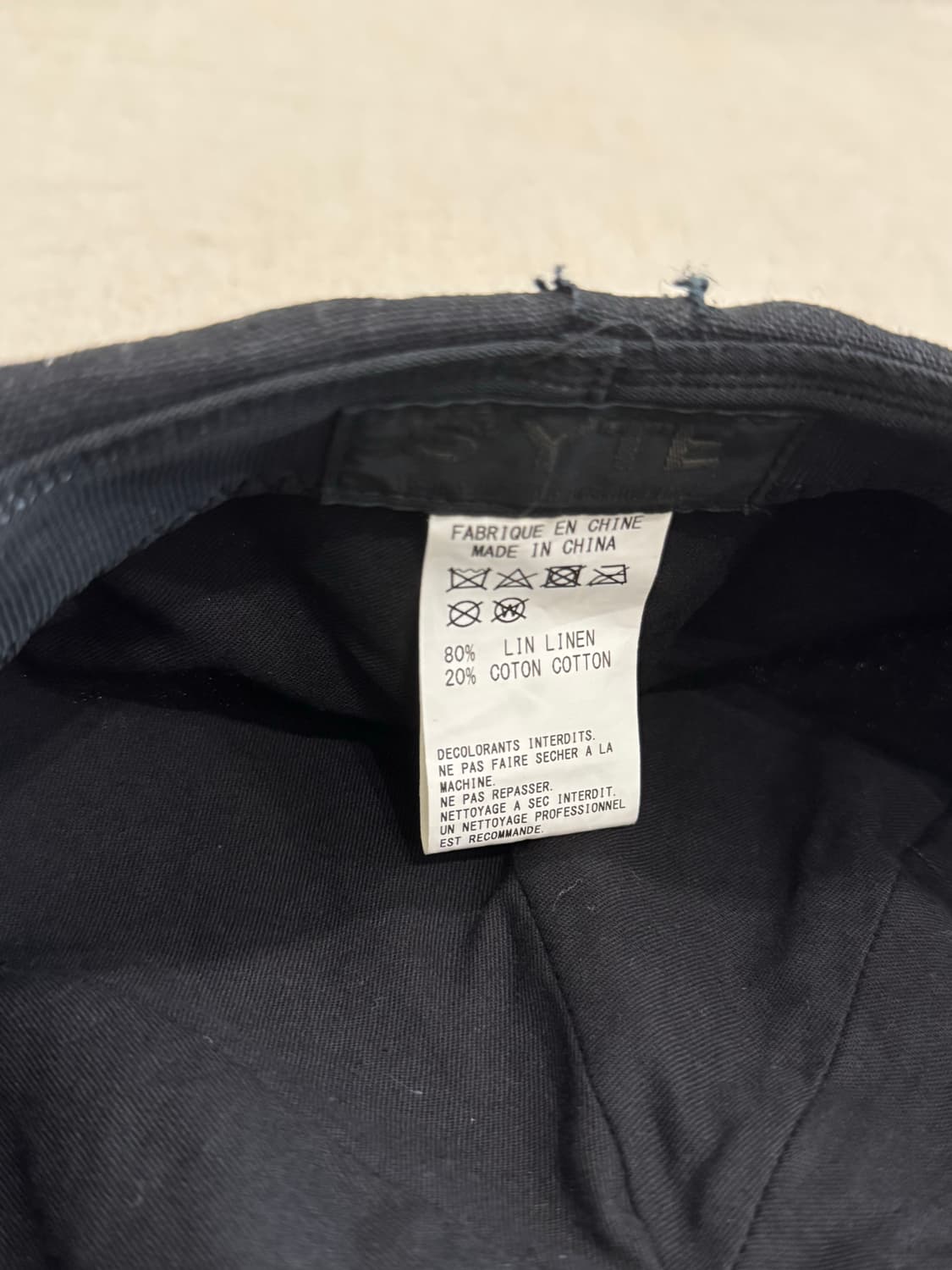 요지야마모토 사이트 뉴스보이 캡 상품이미지4