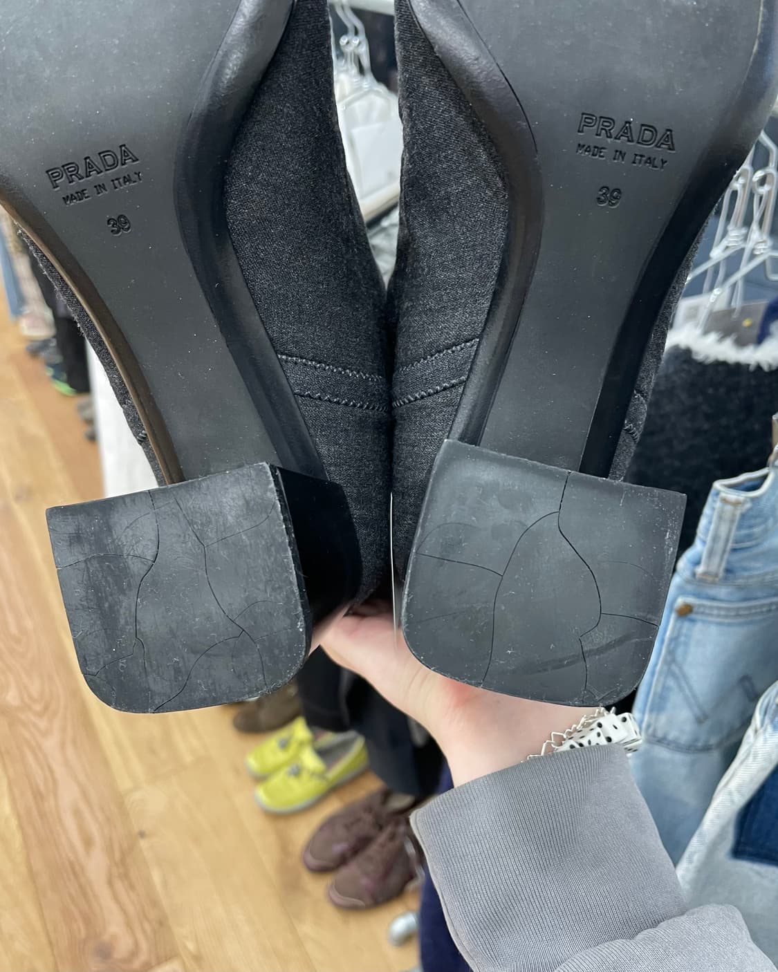 [245] 프라다 앵클 부츠 상품이미지9