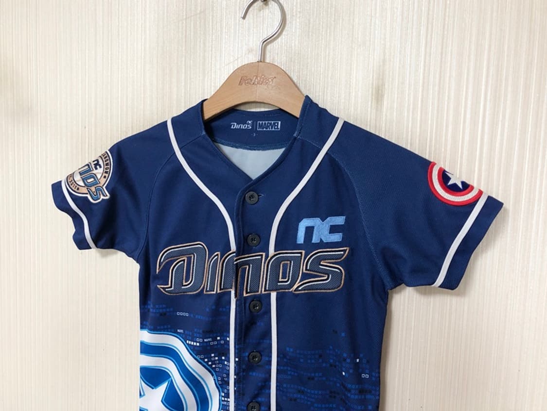 KBO NC다이노스X마블콜라보 캡틴아메리카 유니폼/져지 3A 상품이미지6