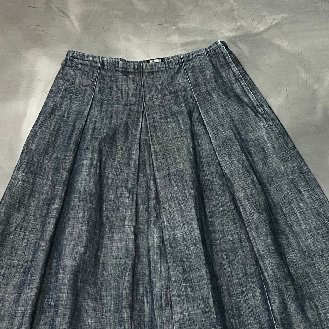  저널스탠다드 플리츠 데님 스커트 y15804 상품이미지3