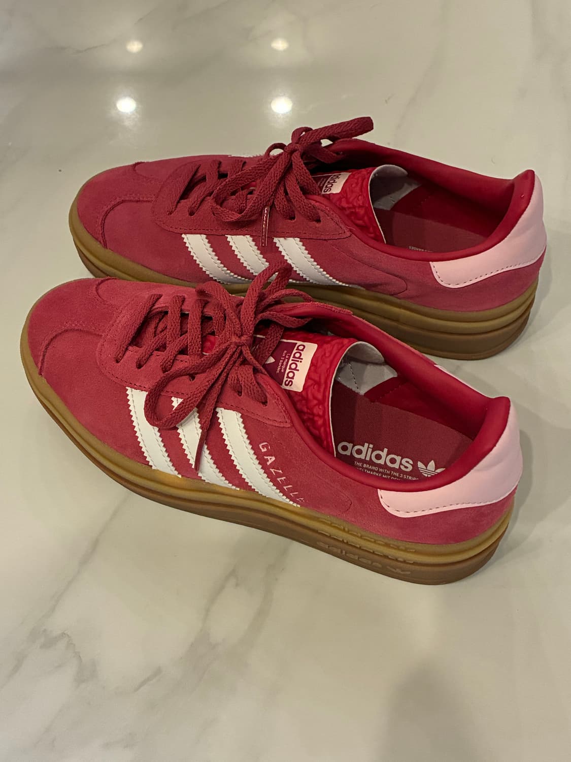 아디다스 가젤 볼드 W 와일드핑크 (ID6997) 230 상품이미지1