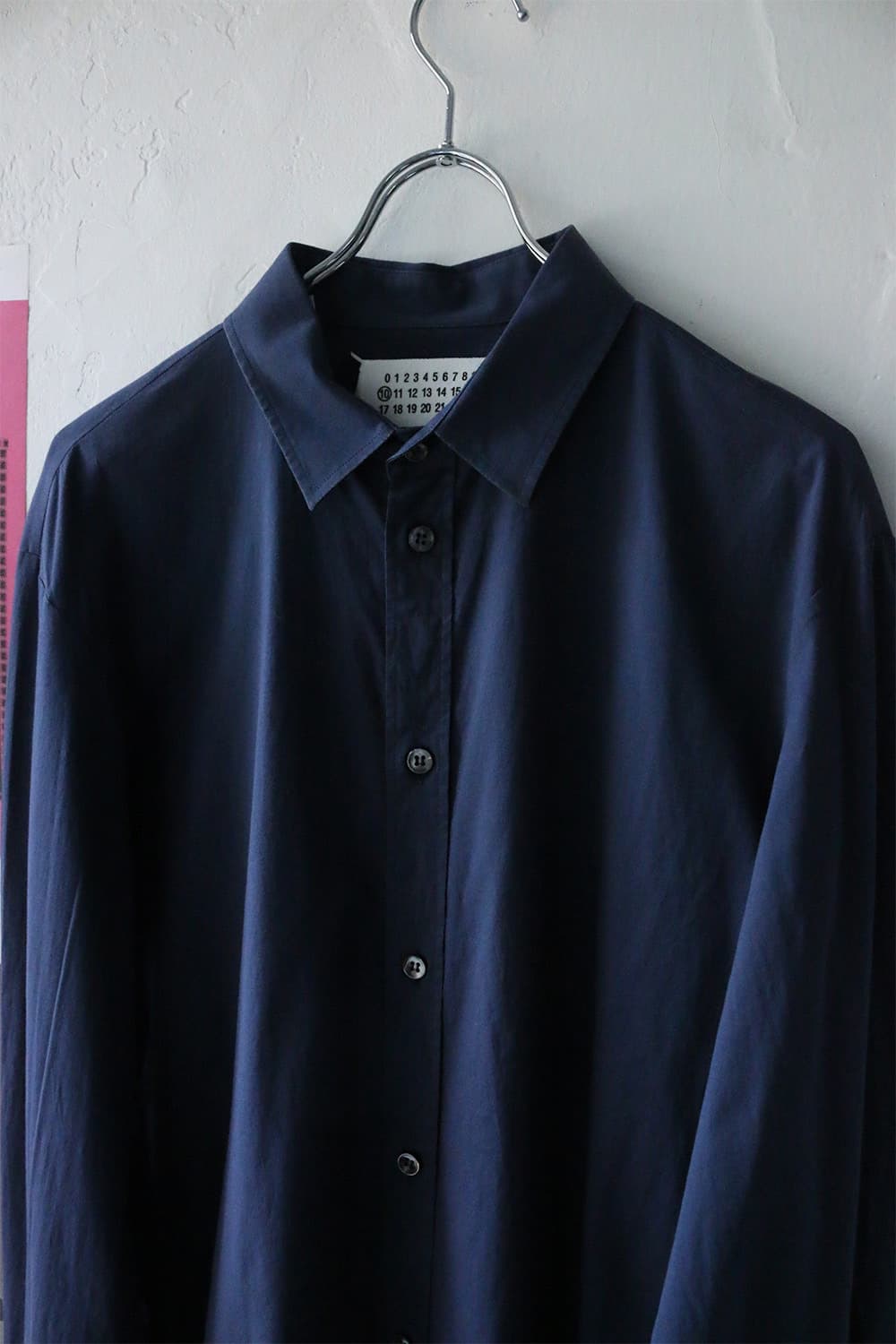 메종 마르지엘라 네이비 코튼 셔츠 상품이미지5