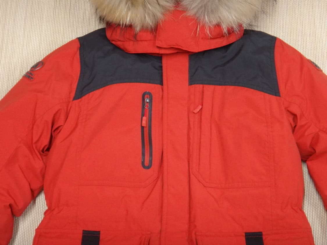 (90) 코오롱스포츠 여성 라쿤후드 구스다운 점퍼 상품이미지3