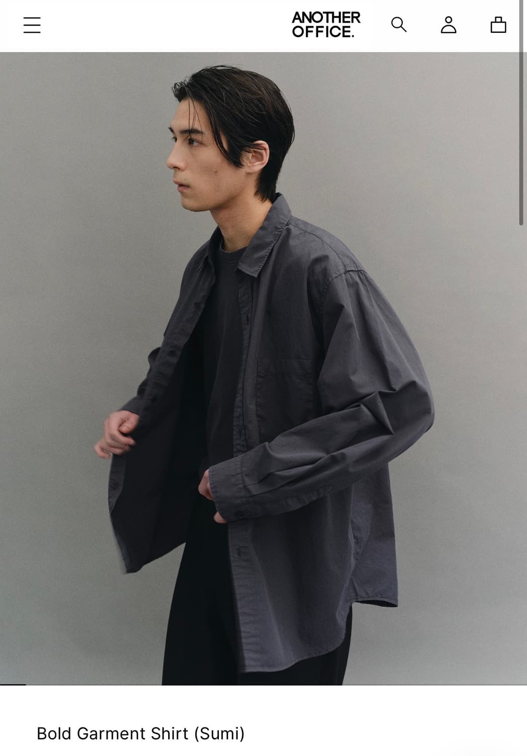 어나더오피스 볼드 가먼트 셔츠 수미 2 상품이미지1
