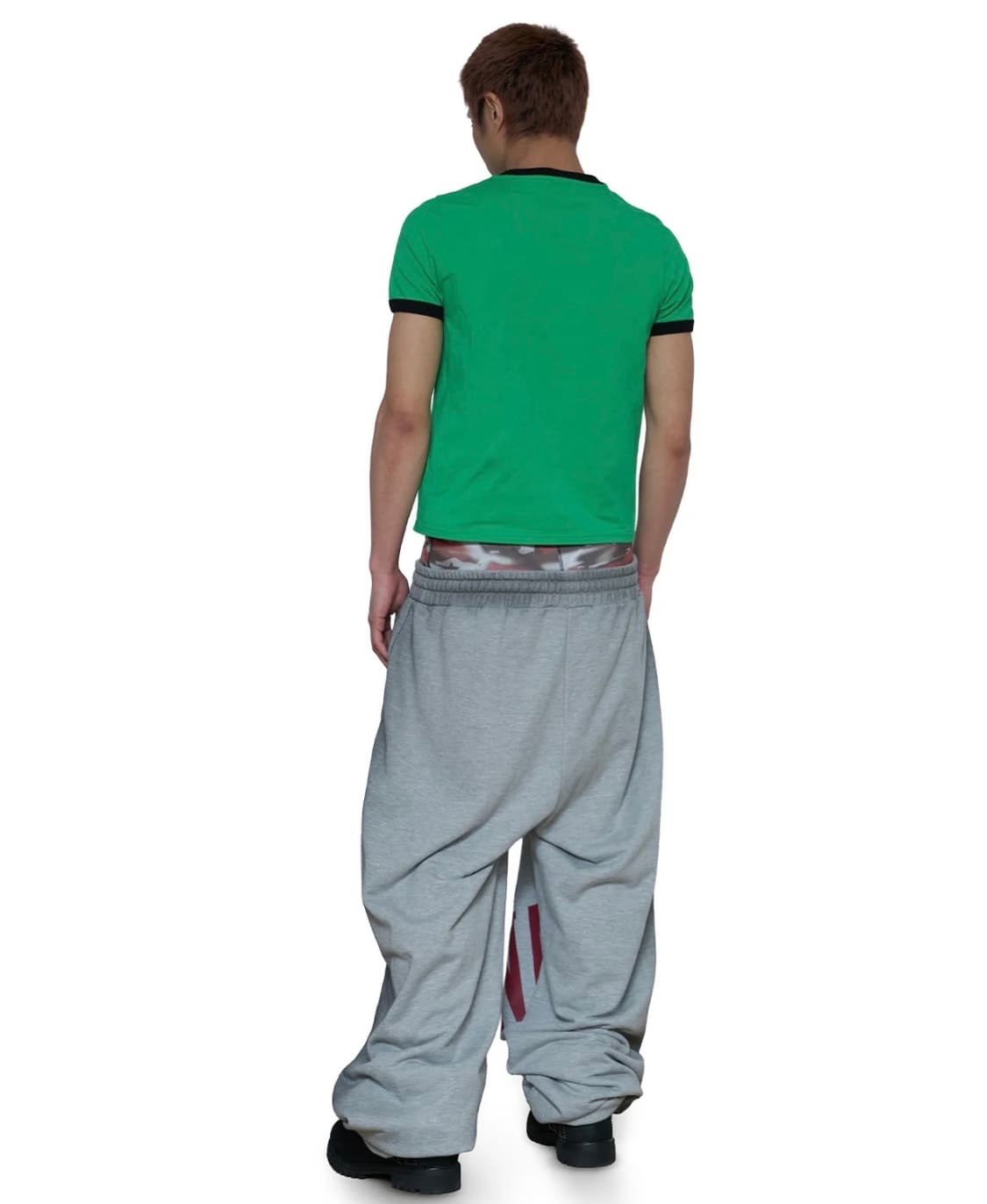 Mowalola Dropout Tee Green 상품이미지4