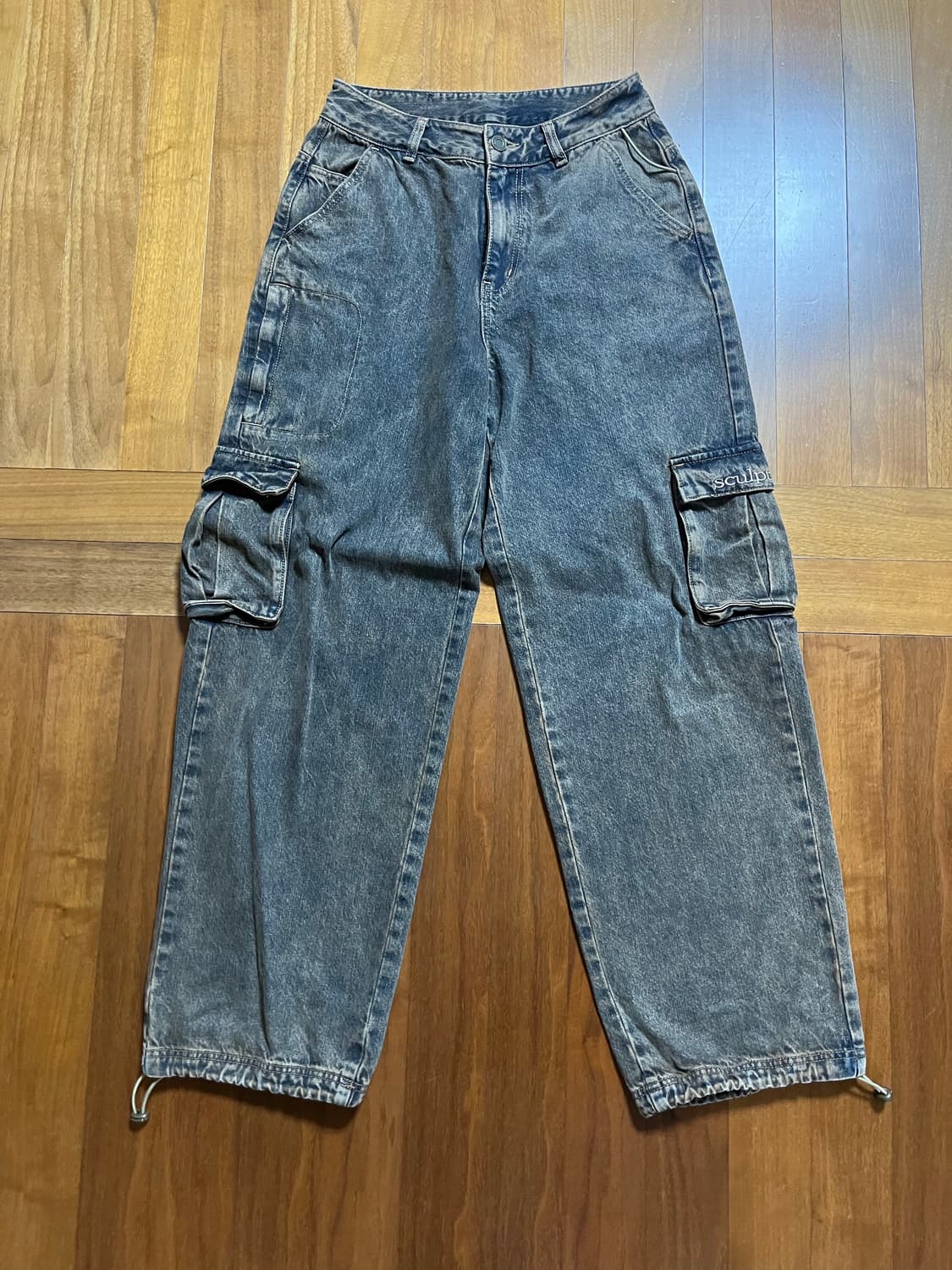 Acid Cargo Jogger Pants Vintage Brown 상품이미지5