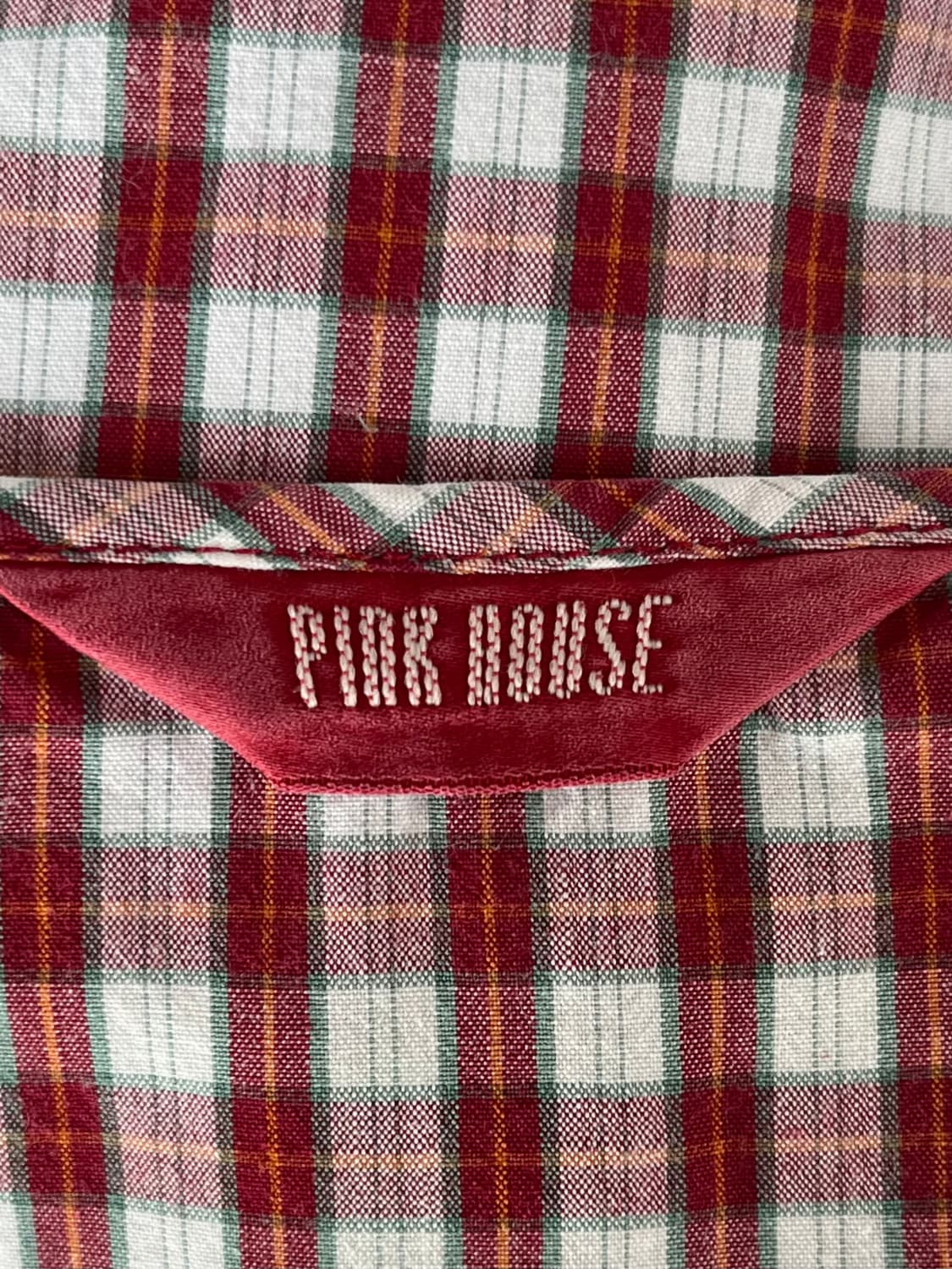 PINK HOUSE  레드 체크 블라우스 상품이미지4