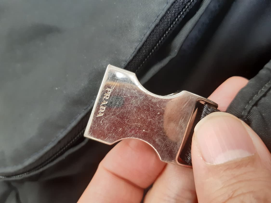 프라다 블랙백팩 정품 상품이미지7