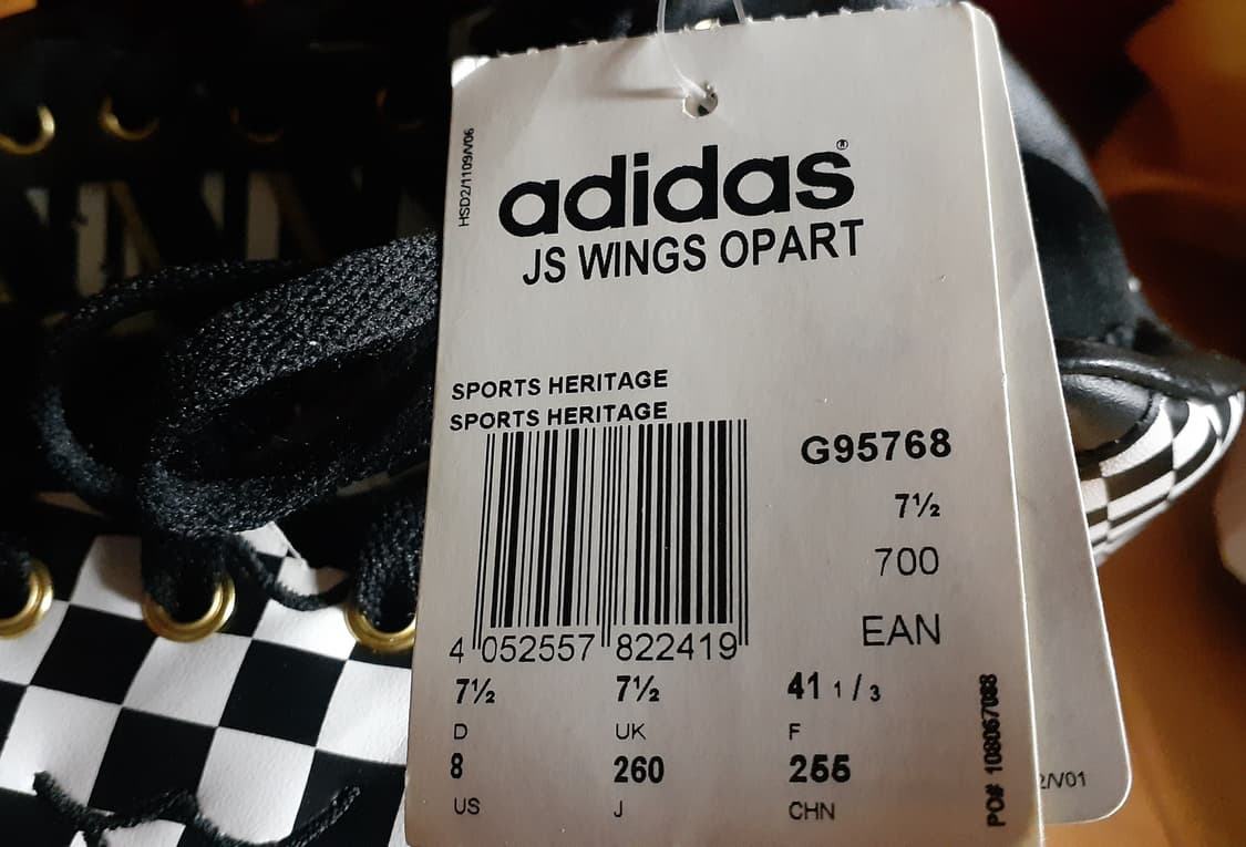 아디다스 제레미스캇 윙 체커보드 260-새상품  상품이미지9